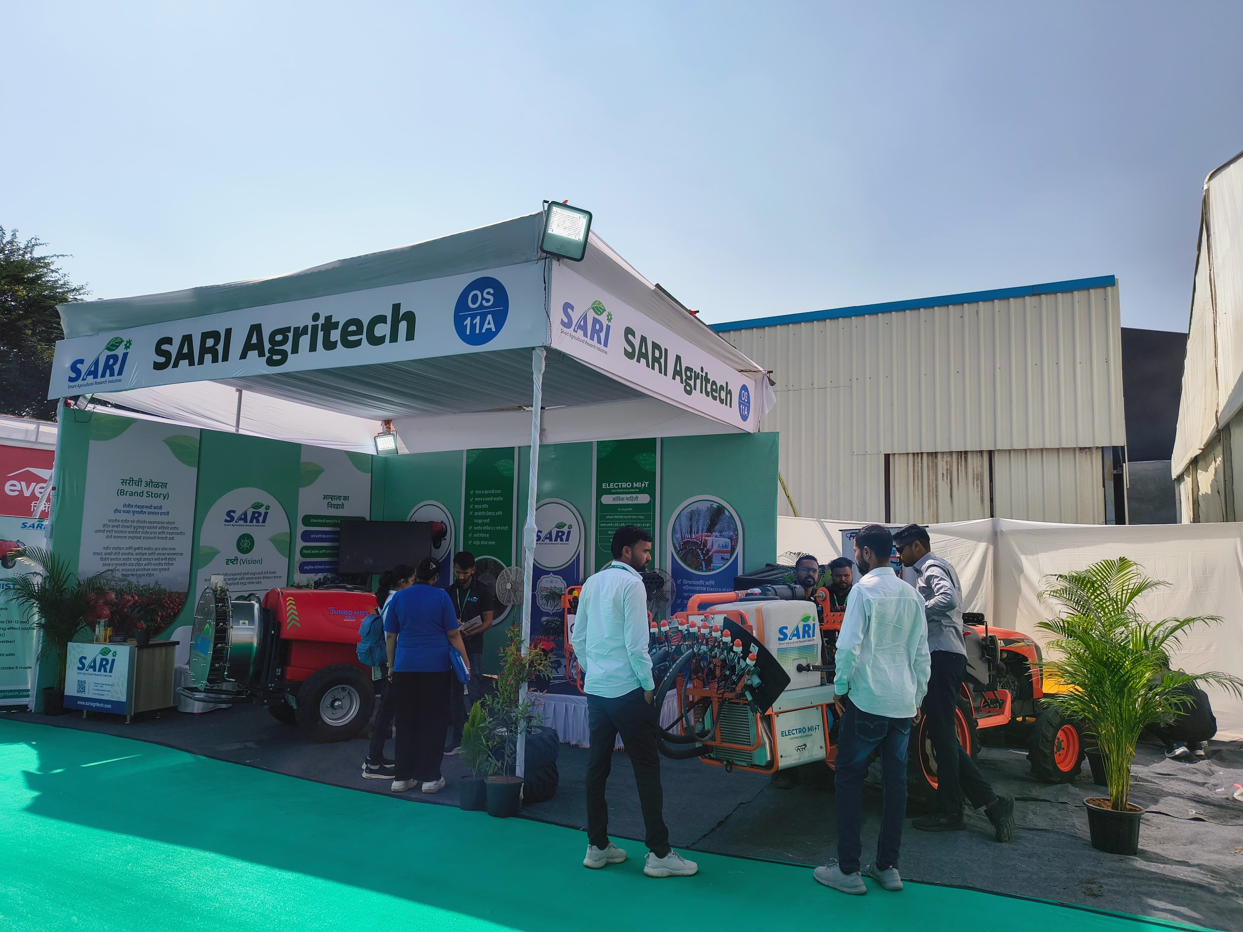 SARI Agritech field visit